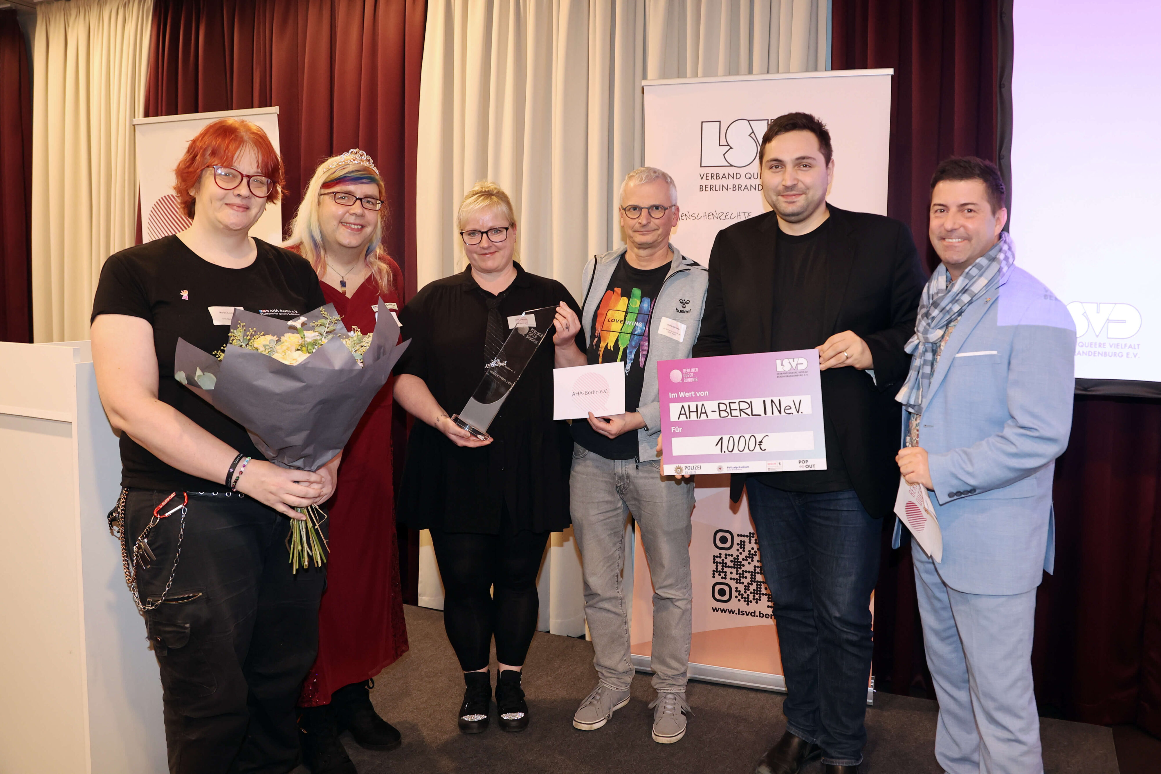 AHA-Berlin e. V. mit Respektpreis ausgezeichnet